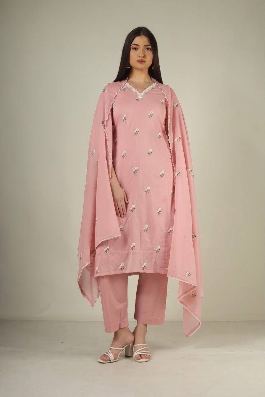 Blush Noor Kurta Set