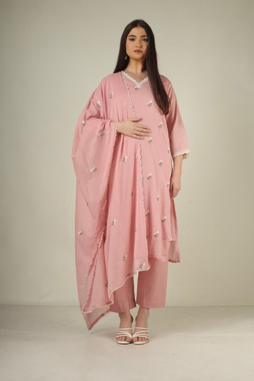 Blush Noor Kurta Set