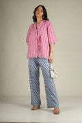 Pink Palm Lounge Set