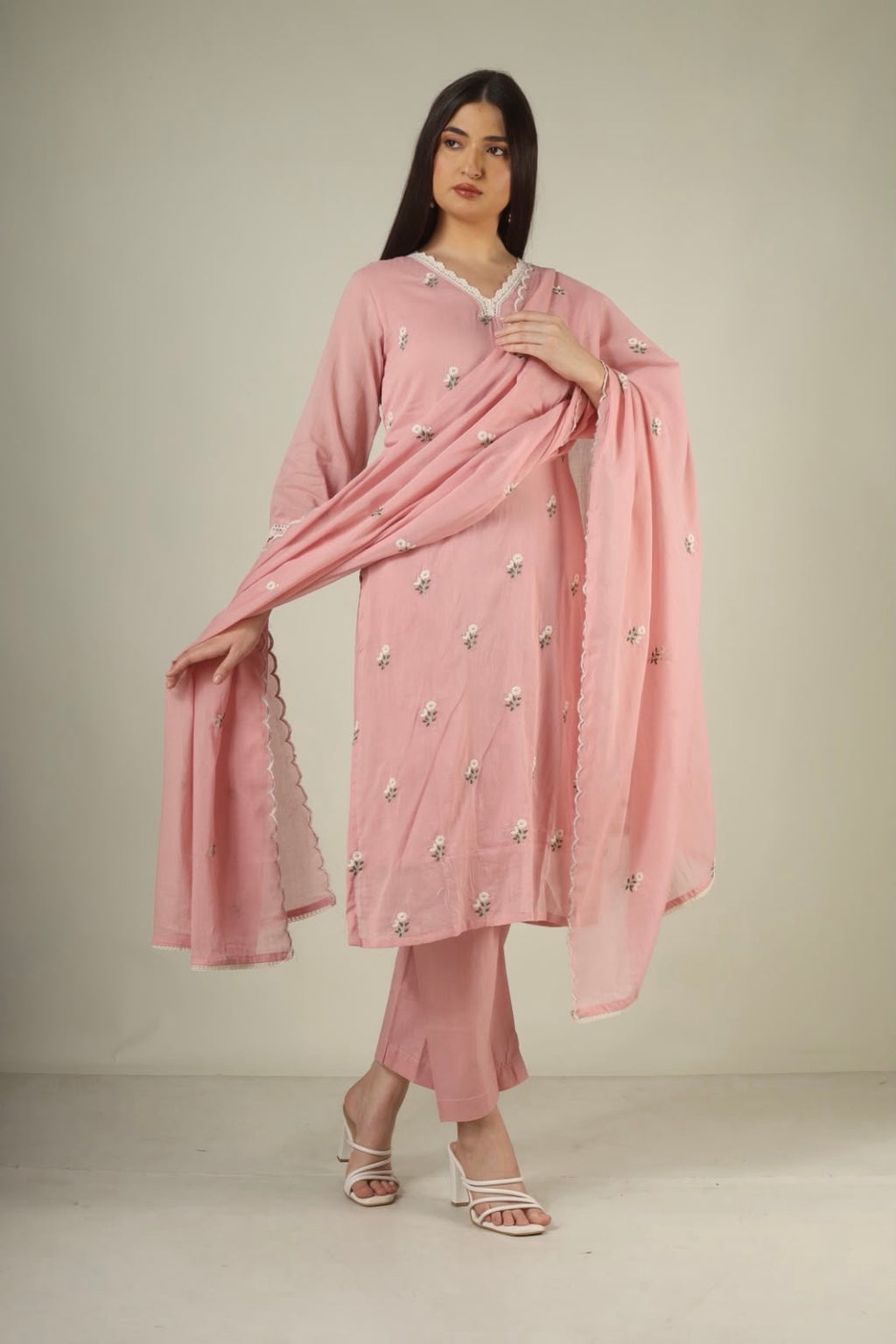Blush Noor Kurta Set