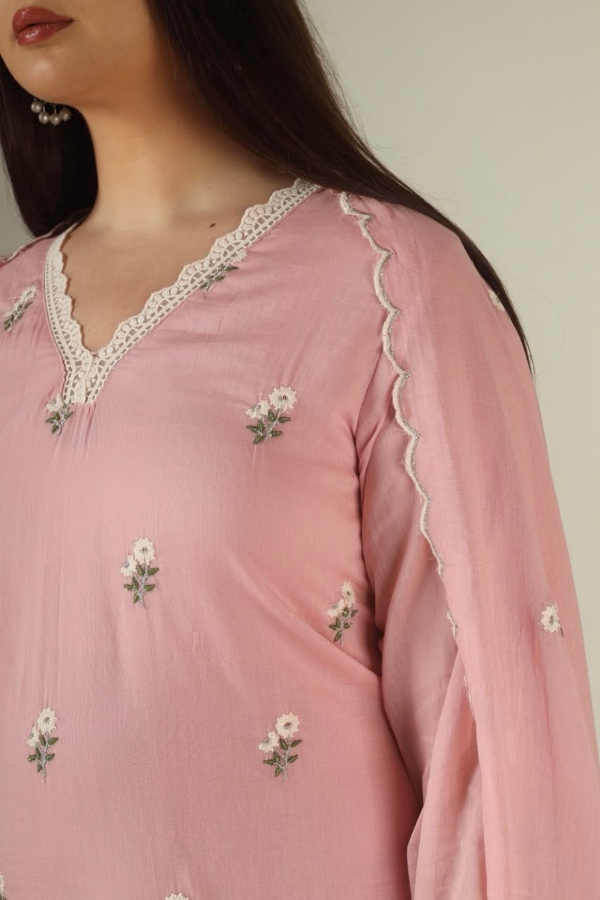 Blush Noor Kurta Set