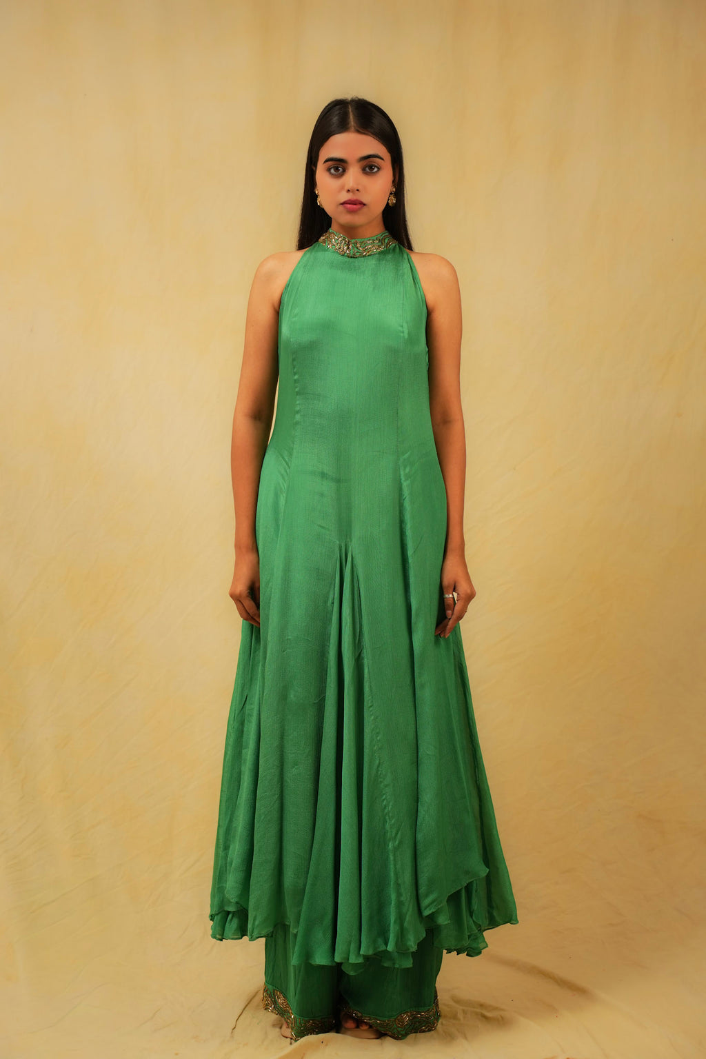 GRACE CHIFFON HALTER SET