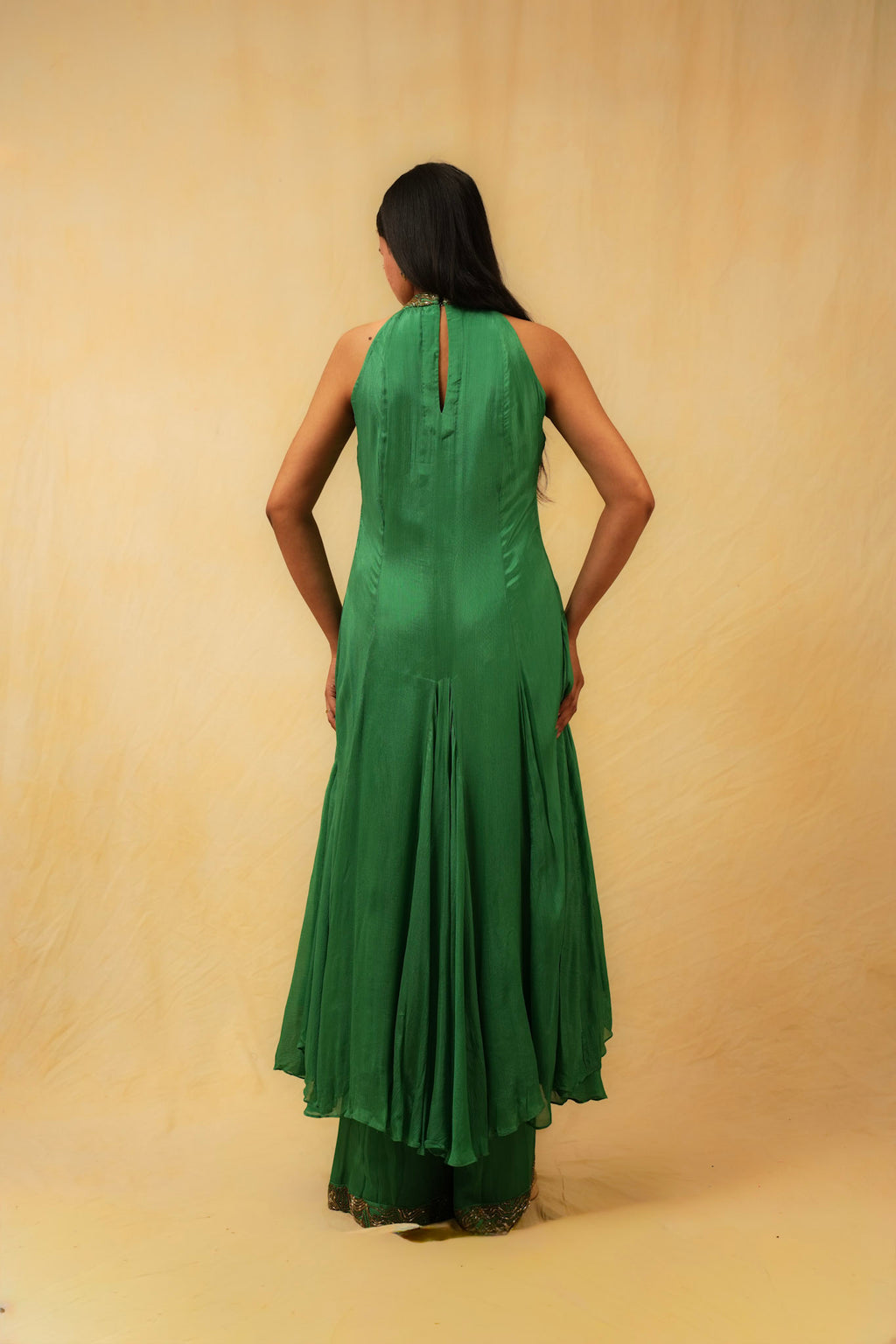 GRACE CHIFFON HALTER SET